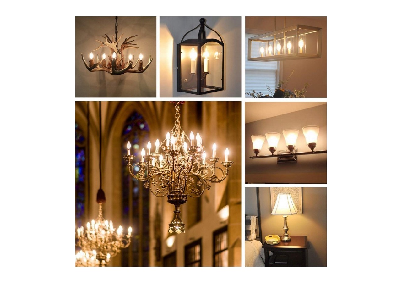 Ampoule LED E14 5W Filament "Clear" - BF1-C35E14-BC1 - Barcelona LED