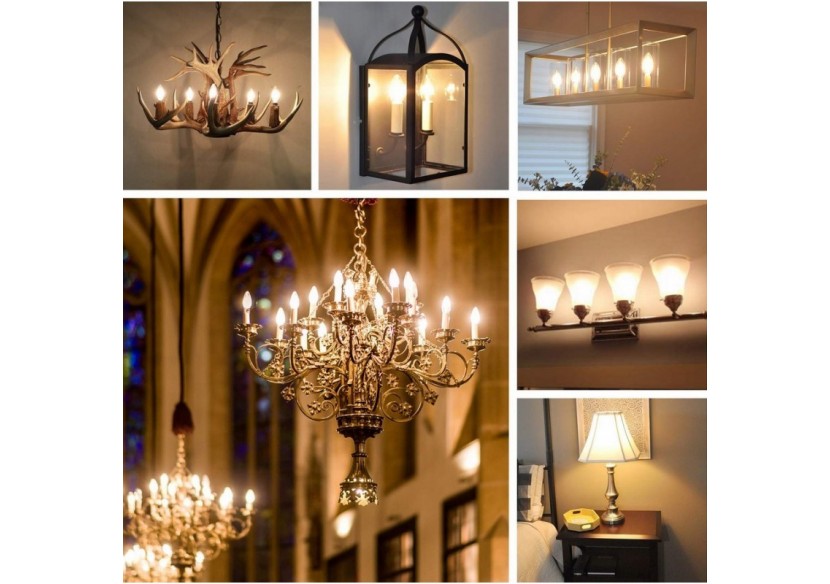 Ampoule LED E14 5W Filament "Clear" - BF1-C35E14-BN1 - Barcelona LED