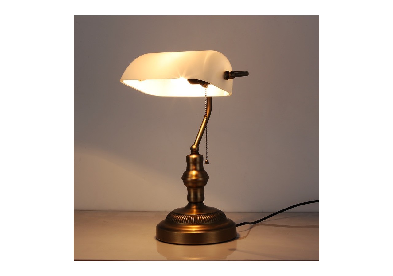 Lampe de banquier ancienne - LV419-B2 - Barcelona LED