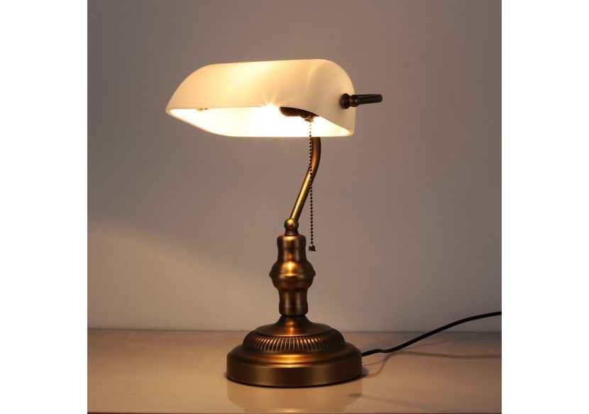 Lampe de banquier ancienne - LV419-B2 - Barcelona LED