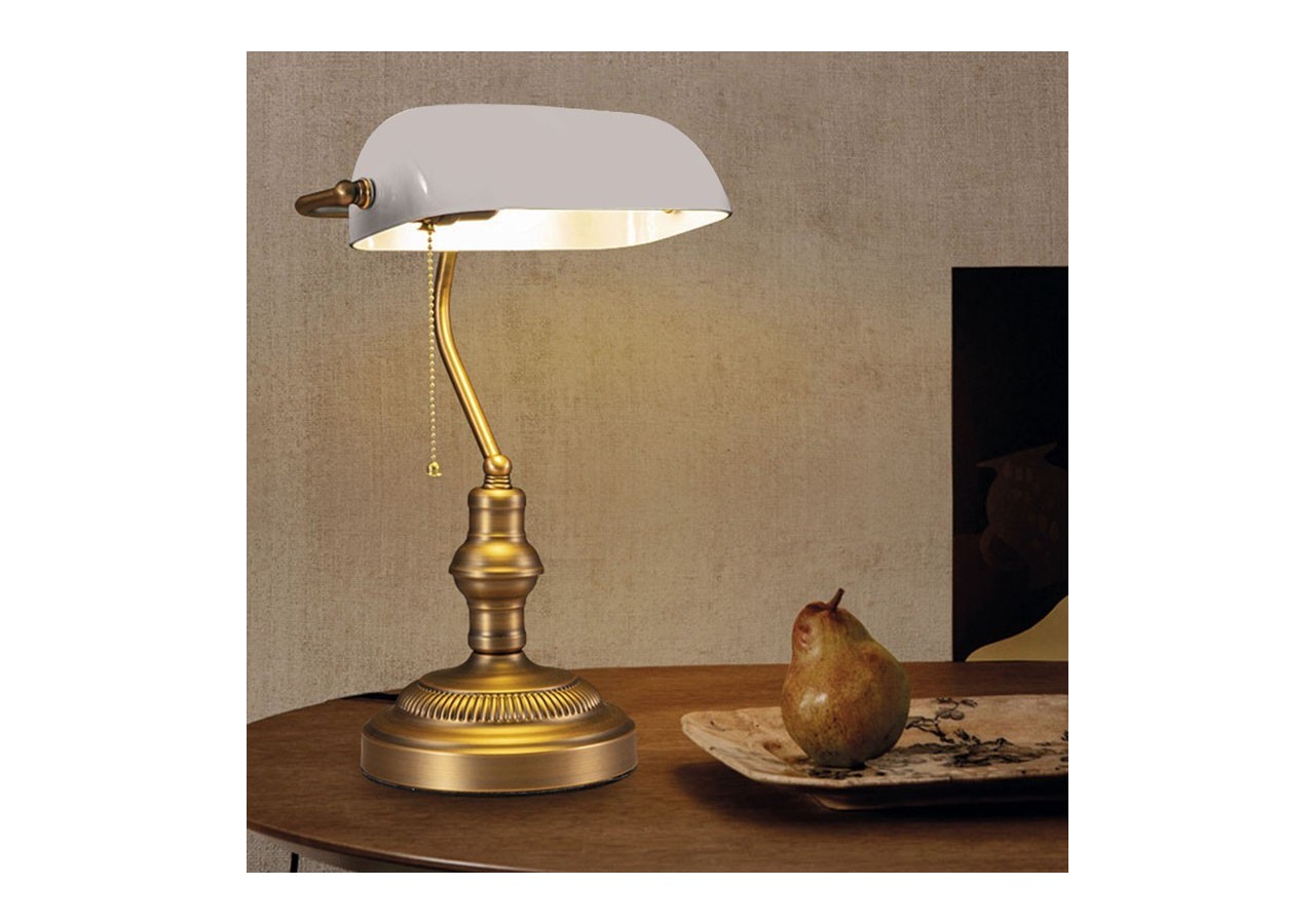 Lampe de banquier ancienne - LV419-B2 - Barcelona LED