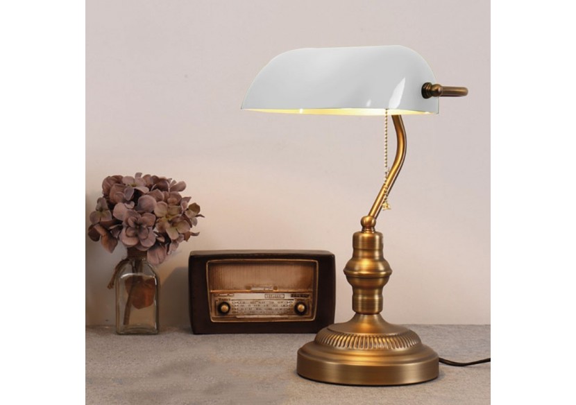 Lampe de banquier ancienne - LV419-B2 - Barcelona LED