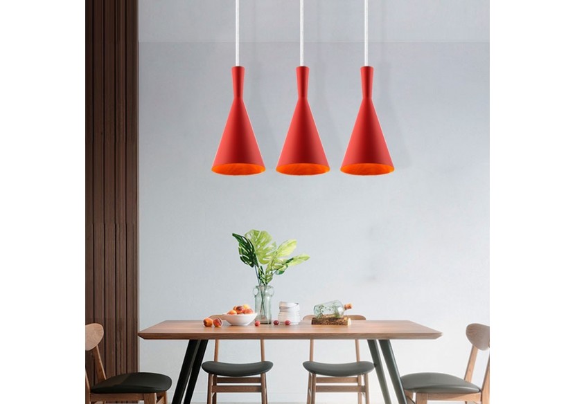 Suspension scandinave en métal "Solvang" - LN-3001-RO4 - Barcelona LED Suspension scandinave en métal "Solvang" - LN-3001-RO4 - Barcelona LED