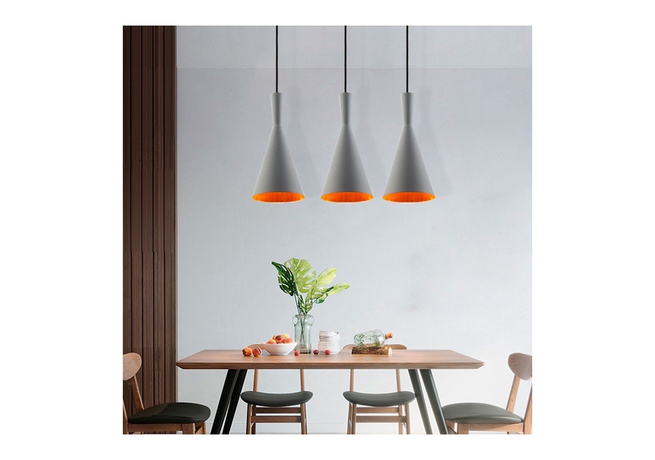 Suspension scandinave en métal "Solvang" - LN-3001-G4 - Barcelona LED