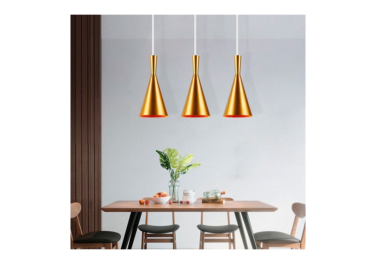 Suspension scandinave en métal "Solvang" - LN-3001-DO4 - Barcelona LED
