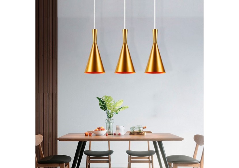 Suspension scandinave en métal "Solvang" - LN-3001-DO4 - Barcelona LED Suspension scandinave en métal "Solvang" - LN-3001-DO4 - Barcelona LED
