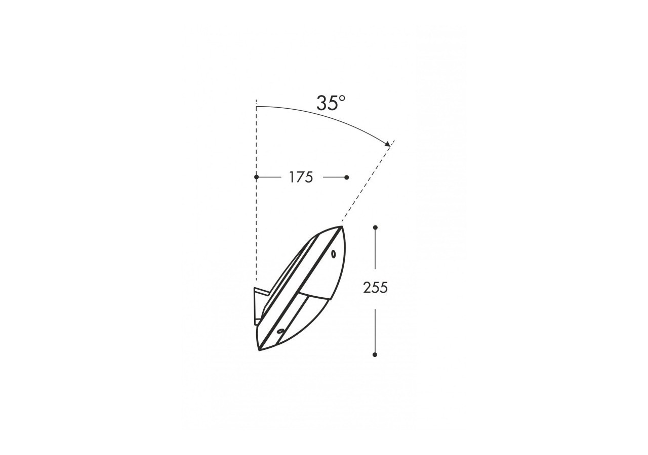 Applique murale fumagalli "Remi" E27 IP66 - 2V3.602.000.WYE27 - Barcelona LED