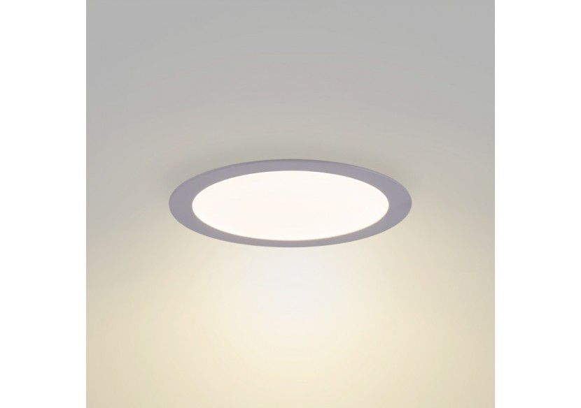 Downlight LED rond extra-plat 20W-Coupe diamètre 225mm - B1073-BN1 - Barcelona LED Downlight LED rond extra-plat 20W-Coupe diamètre 225mm - B1073-BN1 - Barcelona LED