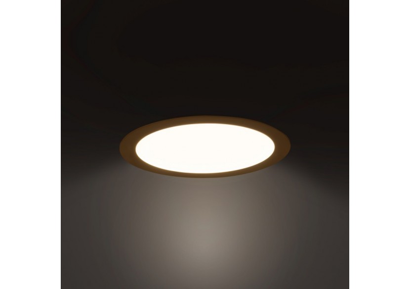 Downlight LED rond extra-plat 20W-Coupe diamètre 225mm - B1073-BN1 - Barcelona LED Downlight LED rond extra-plat 20W-Coupe diamètre 225mm - B1073-BN1 - Barcelona LED