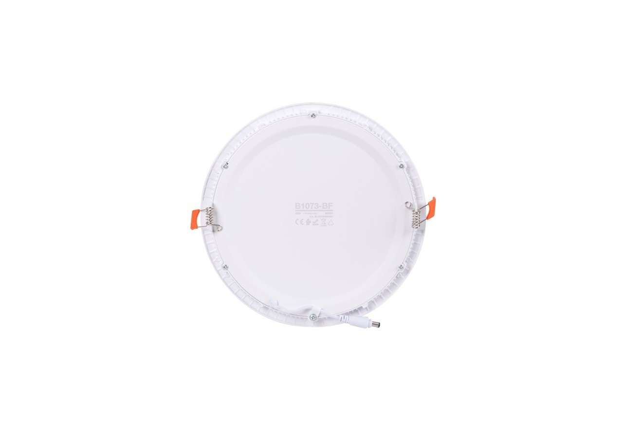 Downlight LED rond extra-plat 20W-Coupe diamètre 225mm - B1073-BF1 - Barcelona LED