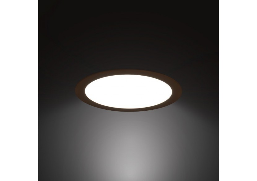 Downlight LED rond extra-plat 20W-Coupe diamètre 225mm - B1073-BF1 - Barcelona LED Downlight LED rond extra-plat 20W-Coupe diamètre 225mm - B1073-BF1 - Barcelona LED