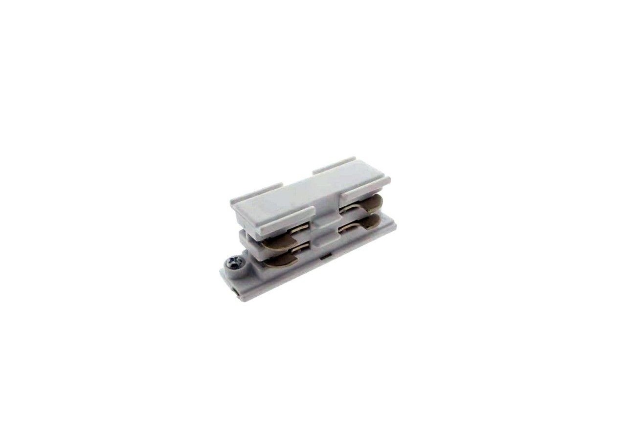 Connecteur rigide droit (180 degrés ) rail triphasé encastrable - BTTE-GB10-B - Barcelona LED