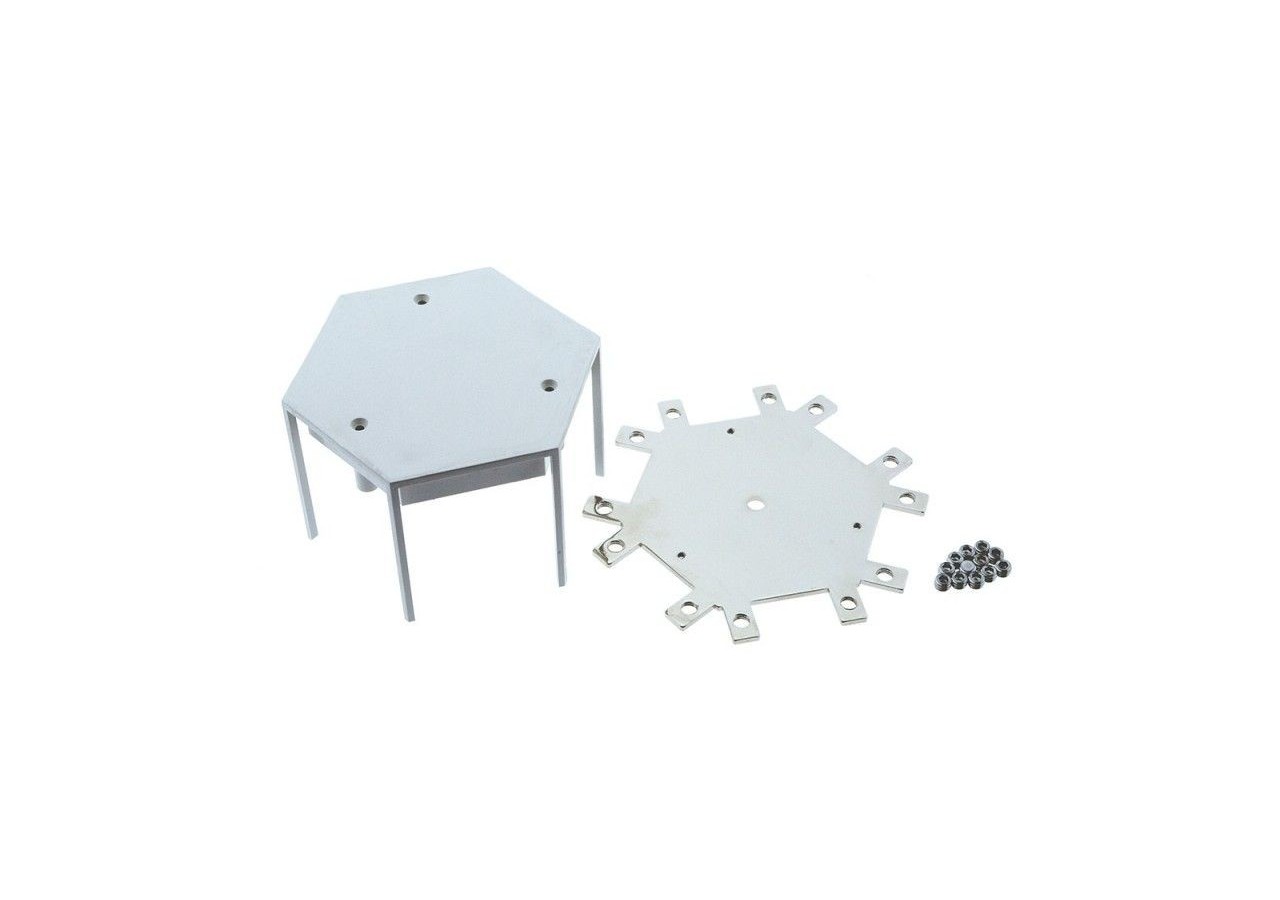 Connecteur central 60 degrés pour linéaires LED - B9010-600-B - Barcelona LED