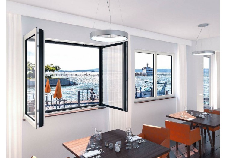 Fenêtre aluminium AWS BS 90.SI+ 2