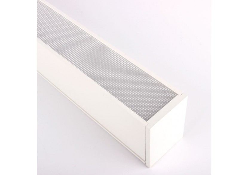 Luminaire linéaire LED en suspension ou en saillie 120cm 40W 3400lm - B9020-B-BN - Barcelona LED