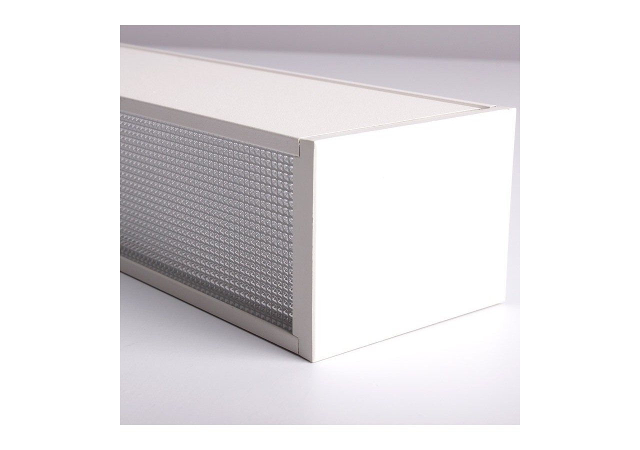 Luminaire linéaire LED en suspension ou en saillie 120cm 40W 3400lm - B9020-B-BN - Barcelona LED