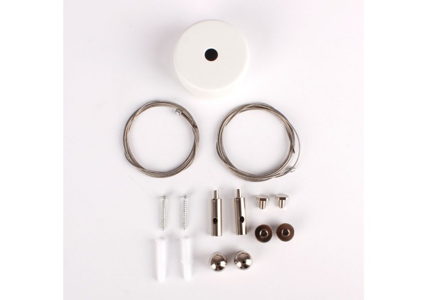 Luminaire linéaire LED en suspension ou en saillie 120cm 40W 3400lm - B9020-B-BN - Barcelona LED