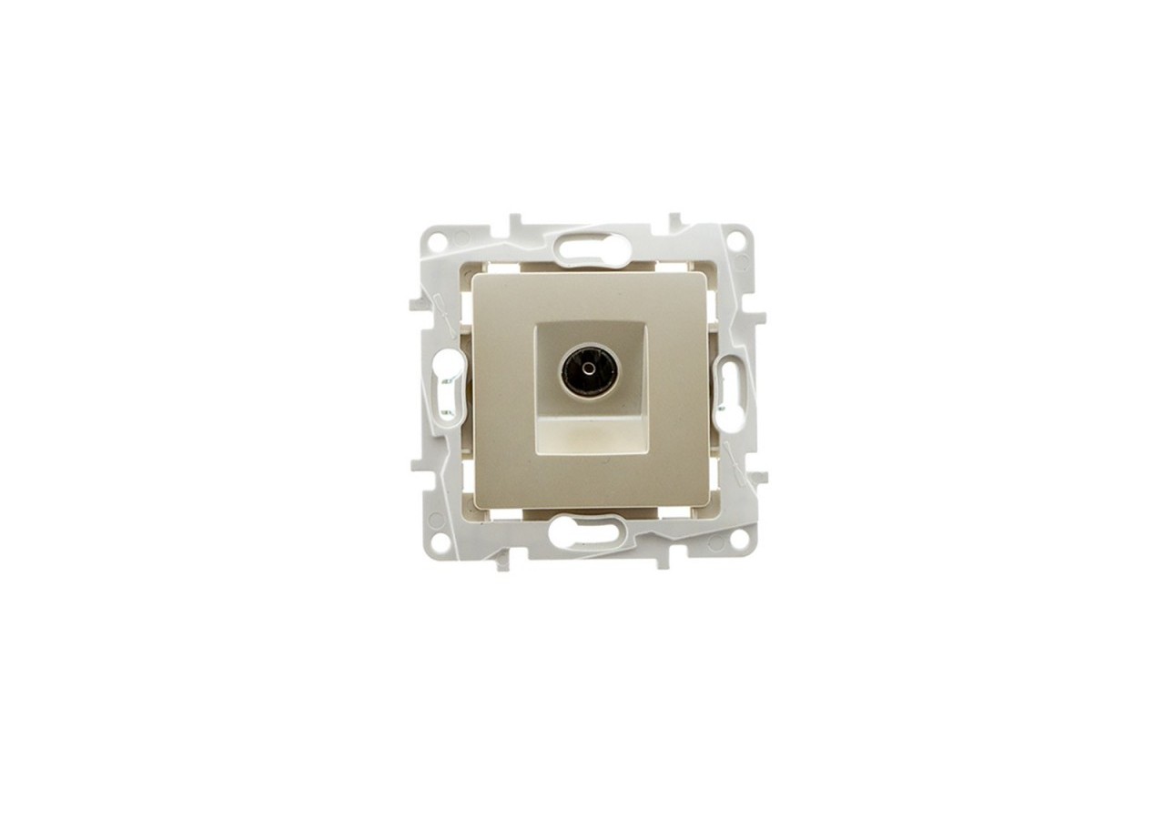 Prise d'antenne TV encastrable - B6037-M - Barcelona LED