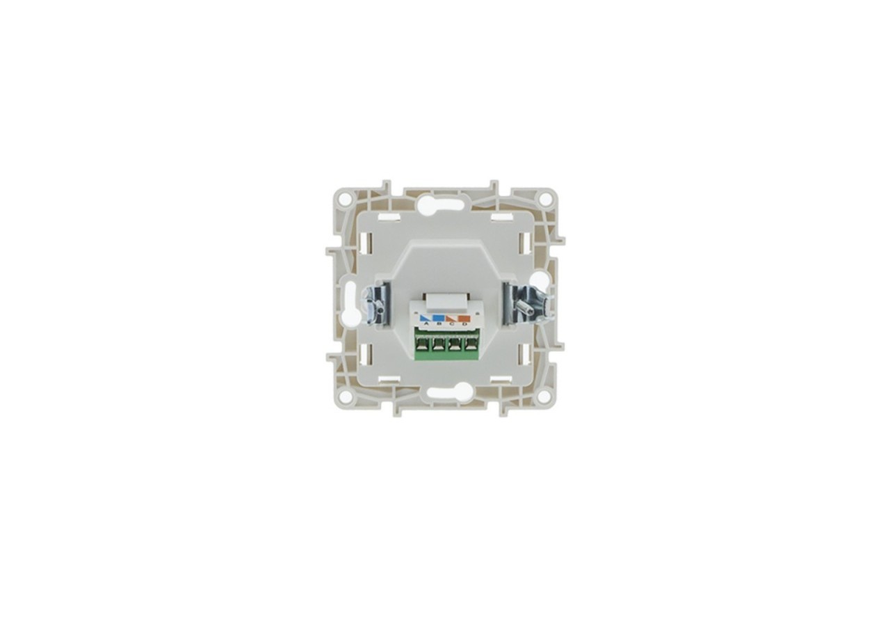 Prise téléphone encastrable RJ11 - B6038-M - Barcelona LED