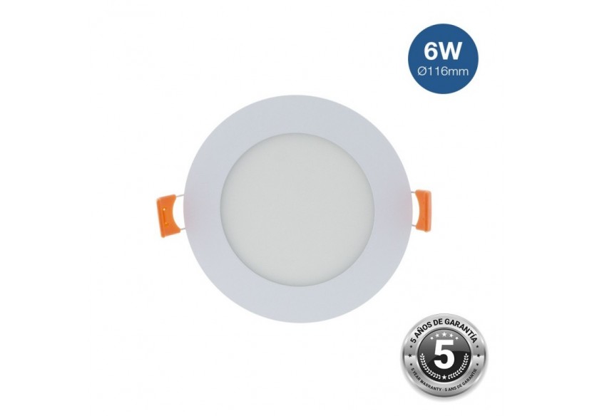 Spot LED encastrable extra plat rond 6W PRO-Garanti 5 ans - B1070-BC3 - Barcelona LED