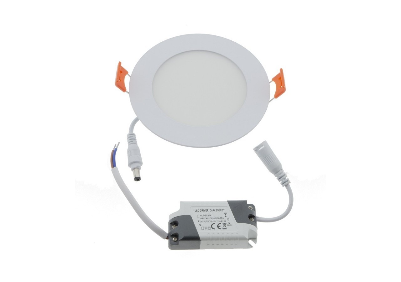 Spot LED encastrable extra plat rond 6W PRO-Garanti 5 ans - B1070-BC3 - Barcelona LED