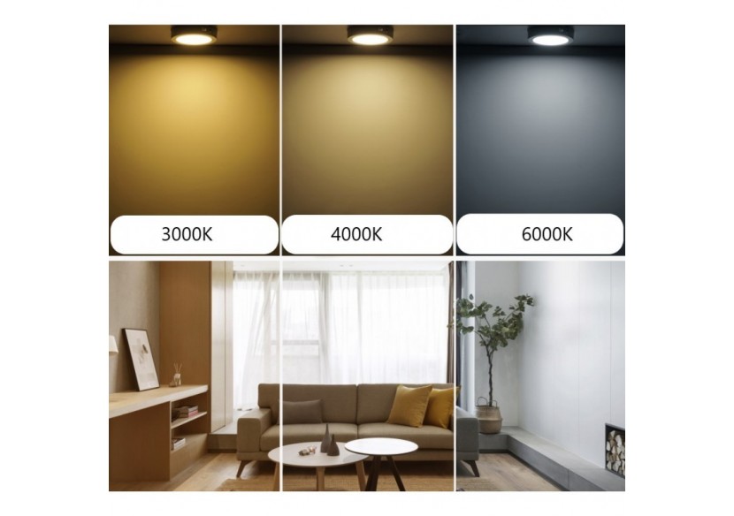 Spot LED encastrable extra plat rond 6W PRO-Garanti 5 ans - B1070-BN3 - Barcelona LED