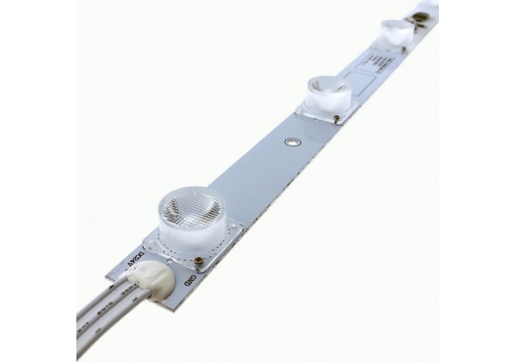 Ruban LED rigide 50cm 15W 24V DC connectable pour rétro éclairage de caisson de lumière - B1425BF - Barcelona LED