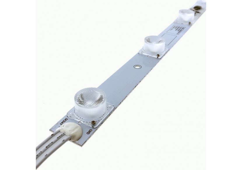 Ruban LED rigide 50cm 15W 24V DC connectable pour rétro éclairage de caisson de lumière - B1425BF - Barcelona LED