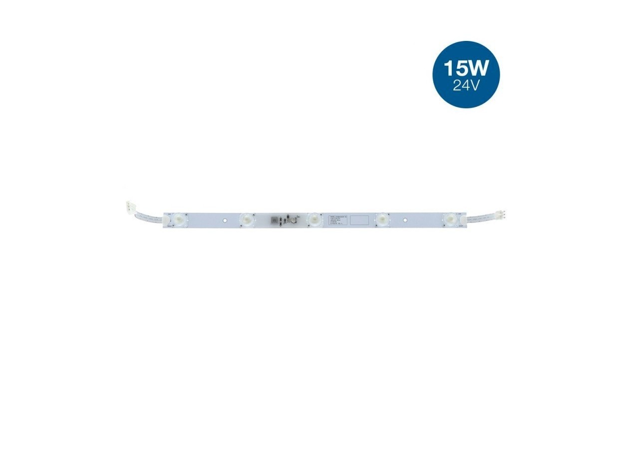 Ruban LED rigide 50cm 15W 24V DC connectable pour rétro éclairage de caisson de lumière - B1425BF - Barcelona LED