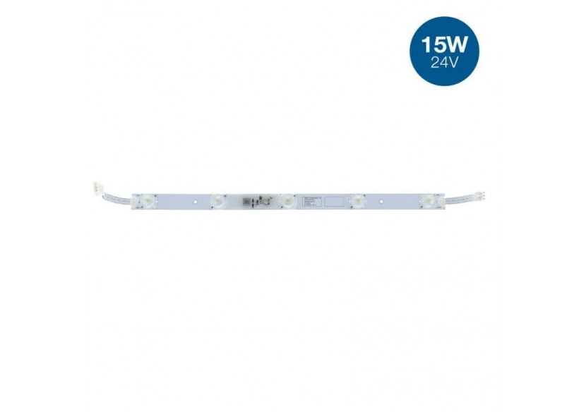 Ruban LED rigide 50cm 15W 24V DC connectable pour rétro éclairage de caisson de lumière - B1425BF - Barcelona LED