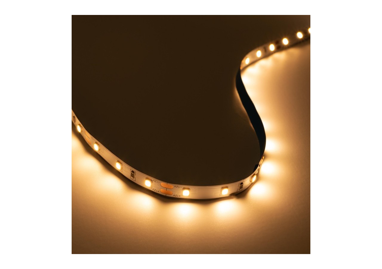 Ruban LED 12V DC-6W/m-Monochrome-8mm-IP20-Rouleau de 5m-60 LED/m - B1508BC - Barcelona LED