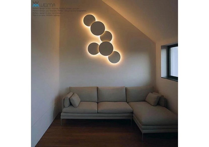 Applique LED murale "ECLIPSE" 9W - L5037-B - Barcelona LED