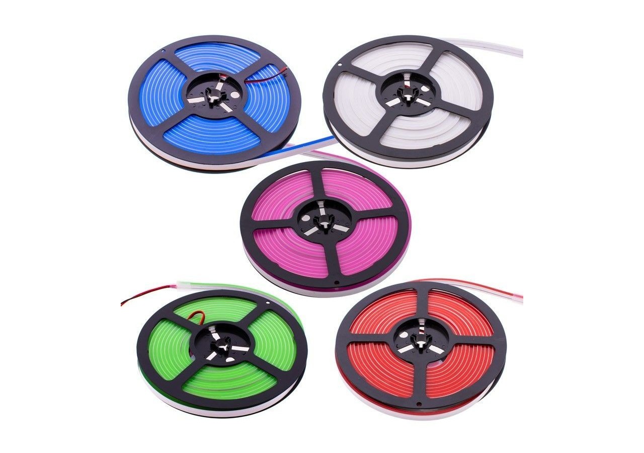 Néon LED flexible 24V DC-4x10mm-5m-13W/m-120 LED/m-IP67-À courbure latérale - B3380-270 - Barcelona LED