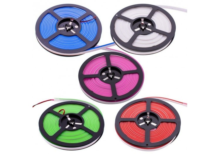 Néon LED flexible 24V DC-4x10mm-5m-13W/m-120 LED/m-IP67-À courbure latérale - B3380-BN - Barcelona LED