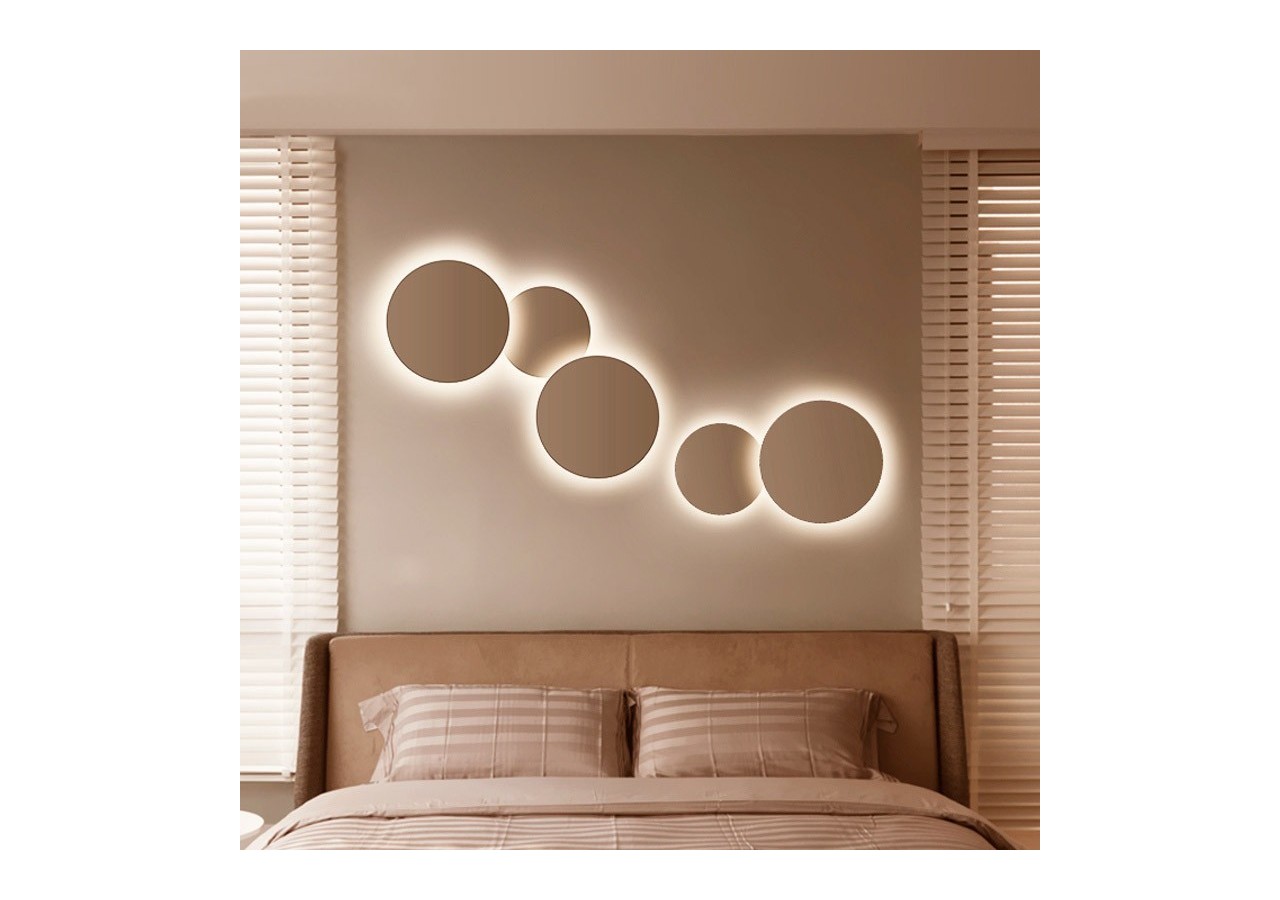 Applique LED murale "ECLIPSE" 12W - L5033-B - Barcelona LED