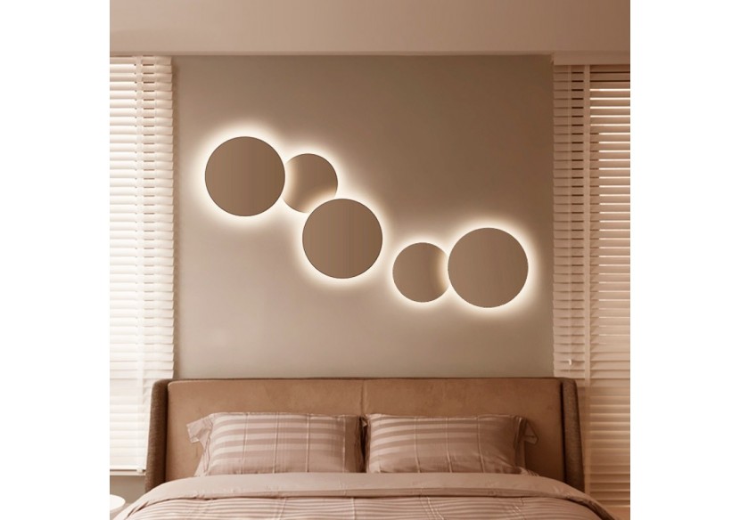 Applique LED murale "ECLIPSE" 12W - L5033-B - Barcelona LED