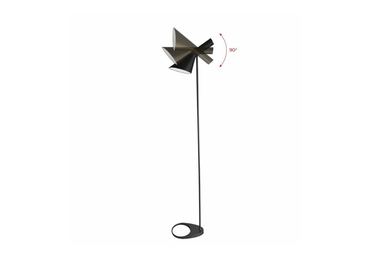 Lampadaire design "Marlène" - L3029-N2 - Barcelona LED