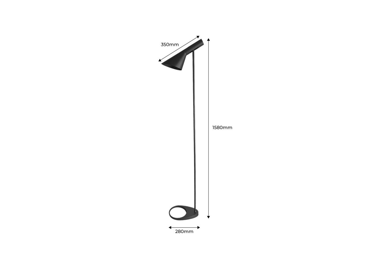 Lampadaire design "Marlène" - L3029-N2 - Barcelona LED