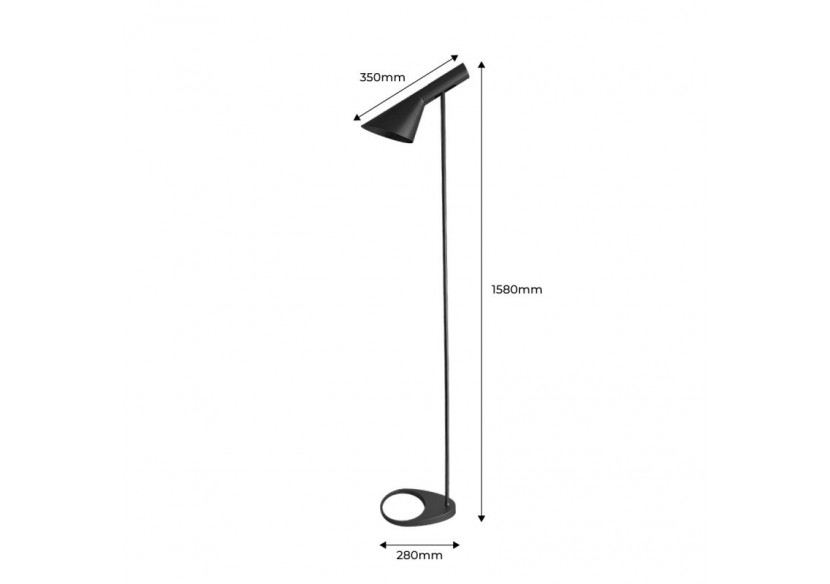 Lampadaire design "Marlène" - L3029-N2 - Barcelona LED