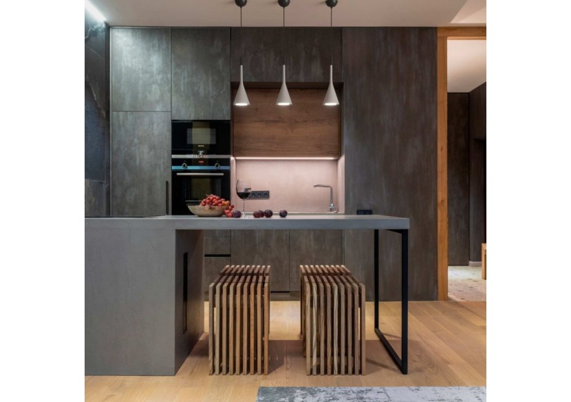 Suspension moderne "Calyx"-E27 - L3048B - Barcelona LED Suspension moderne "Calyx"-E27 - L3048B - Barcelona LED