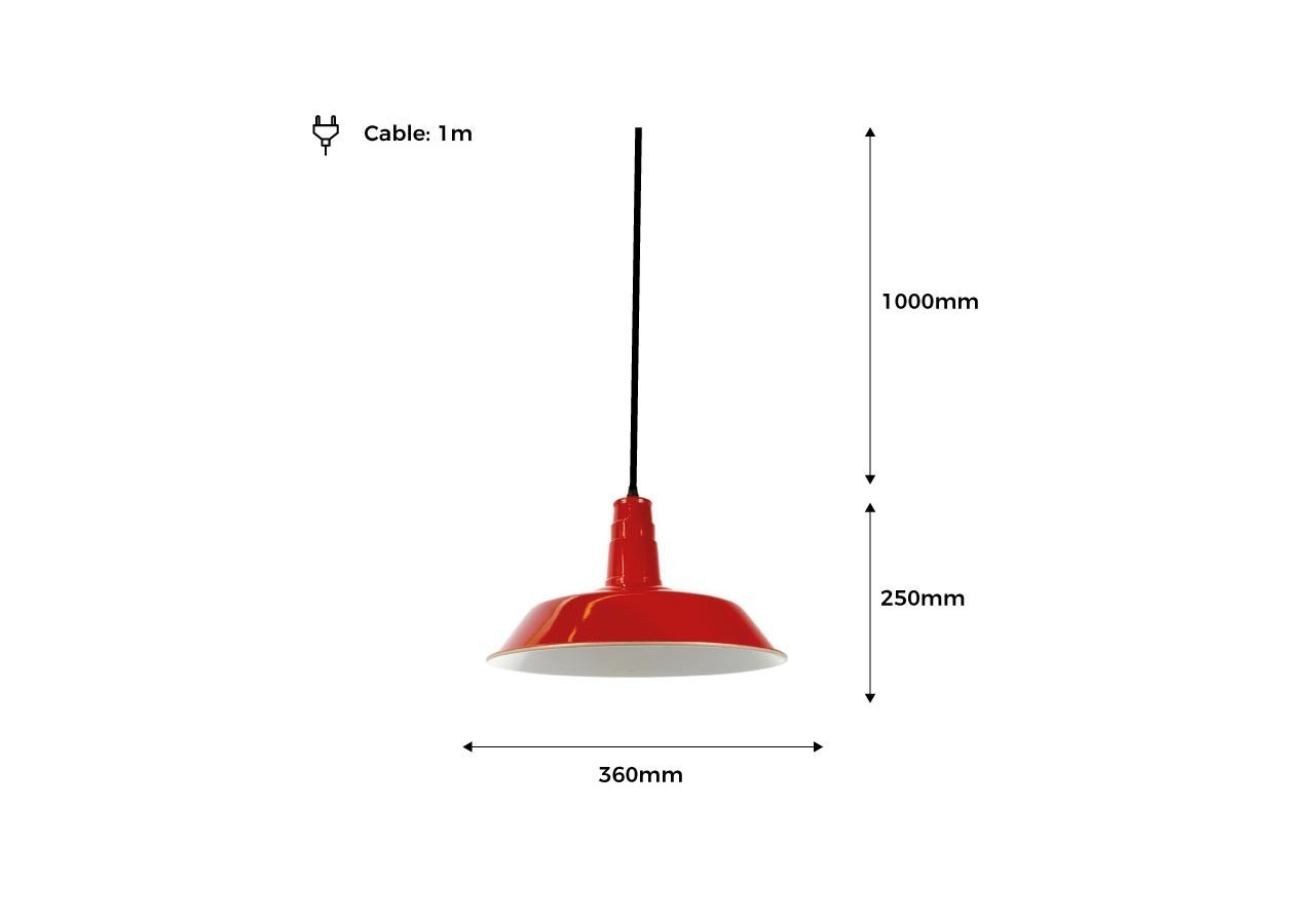 Suspension Elsker mini - LN-1120RO - Barcelona LED