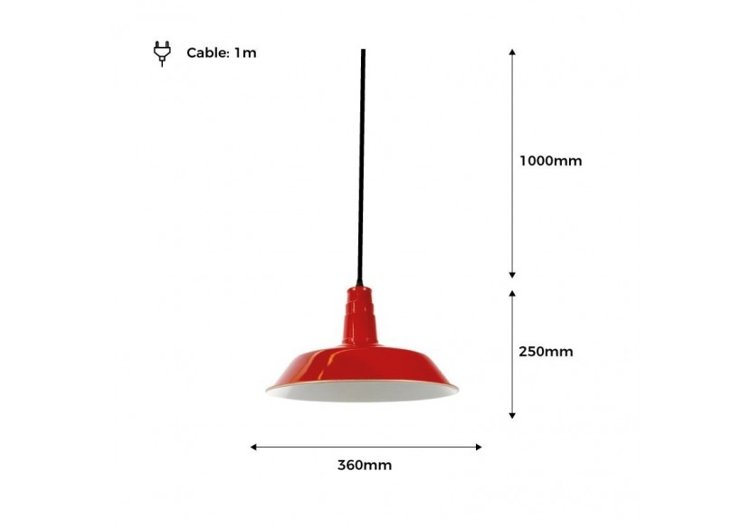 Suspension Elsker mini - LN-1120RO - Barcelona LED