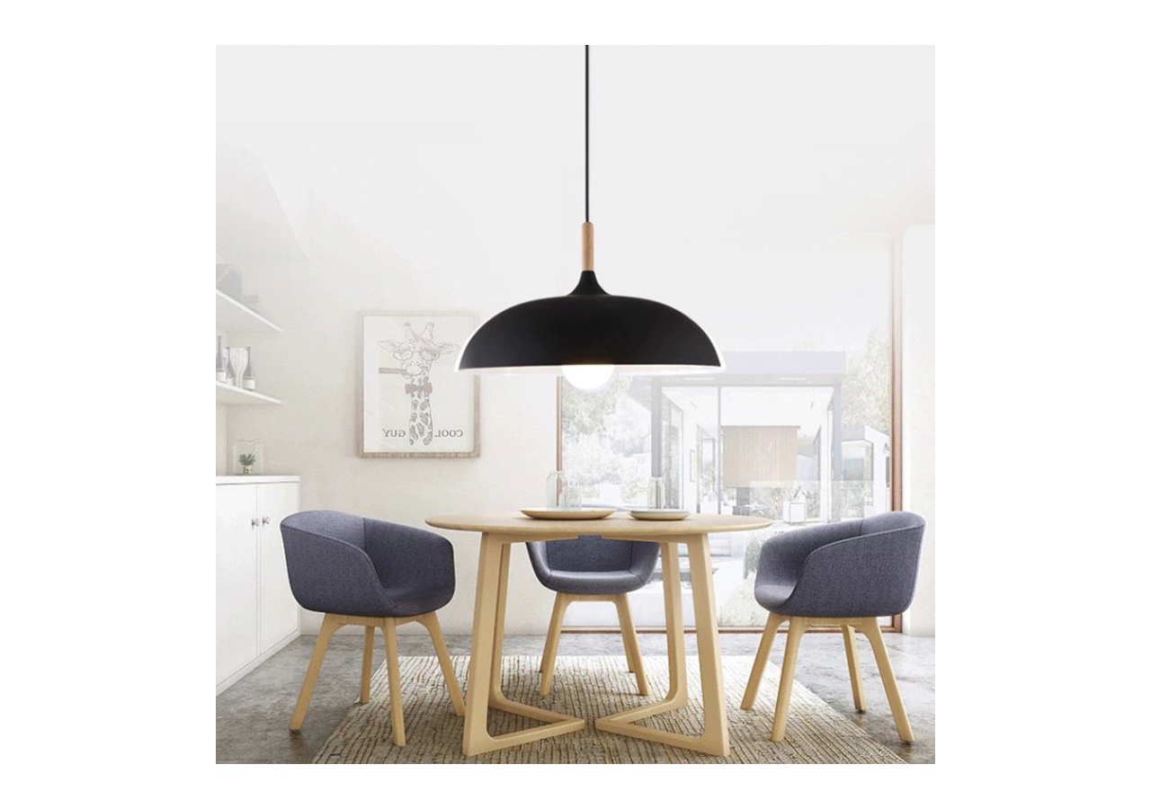 Suspension moderne ronde "MELA" E27 - L3052N - Barcelona LED