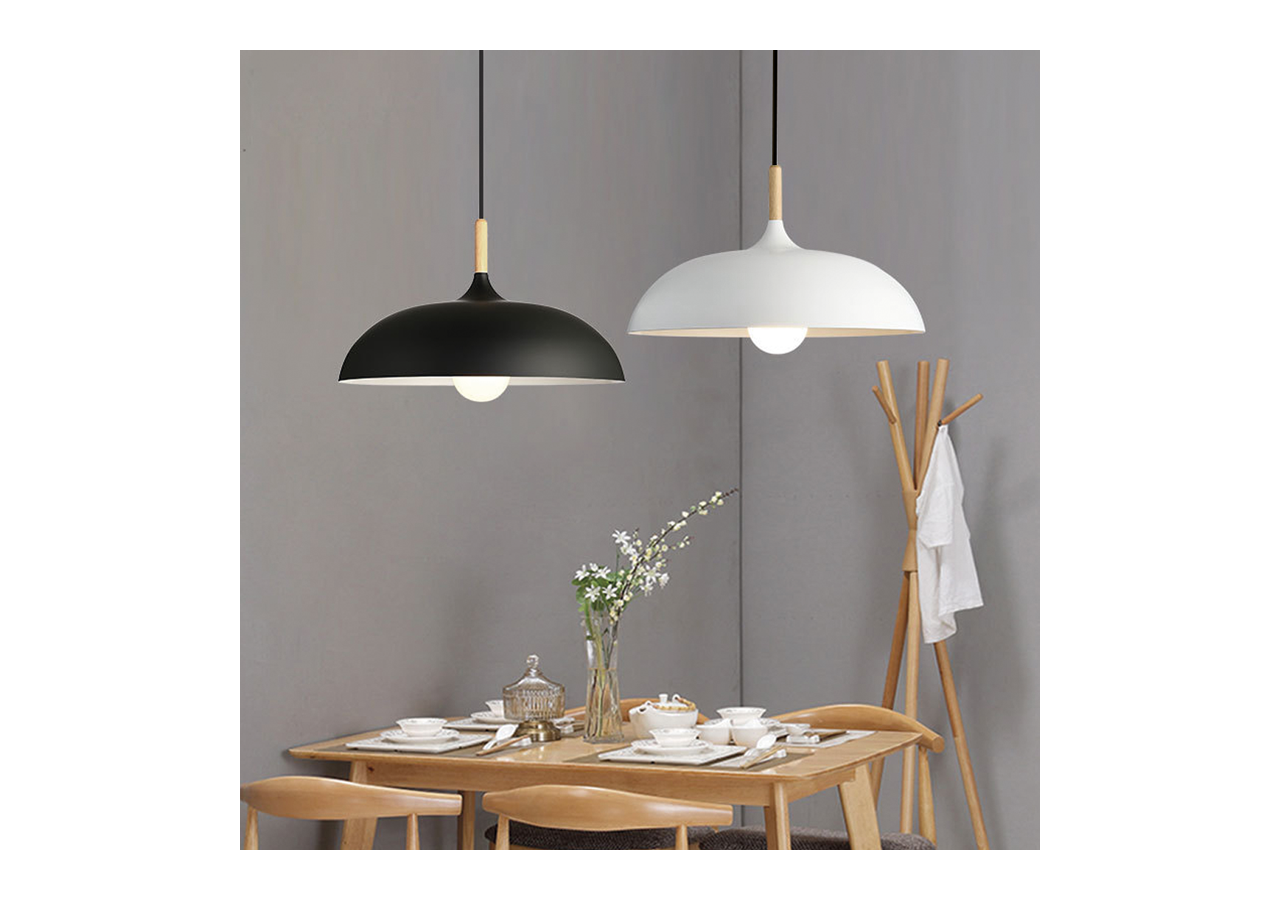 Suspension moderne ronde "MELA" E27 - L3052B - Barcelona LED