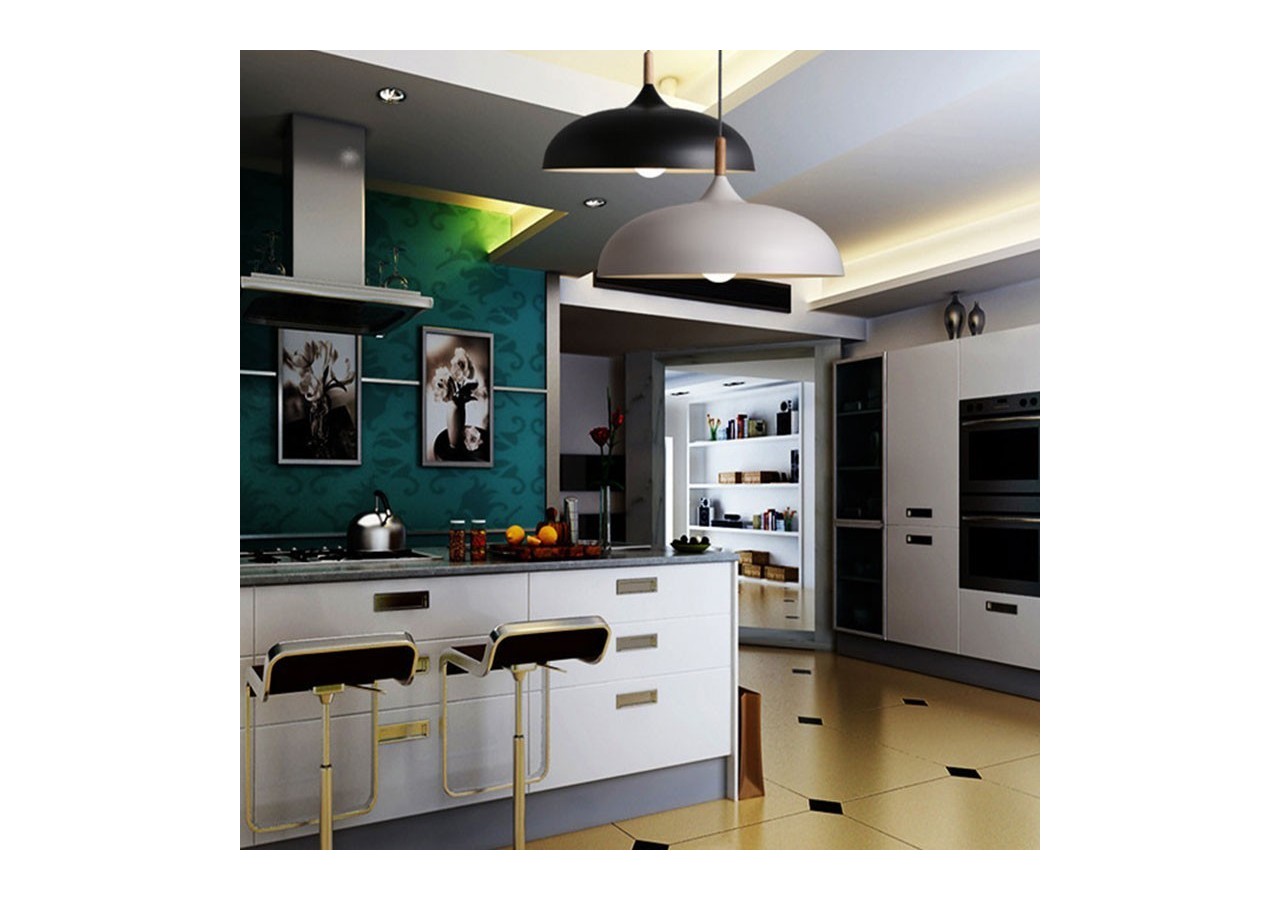 Suspension moderne ronde "MELA" E27 - L3052B - Barcelona LED