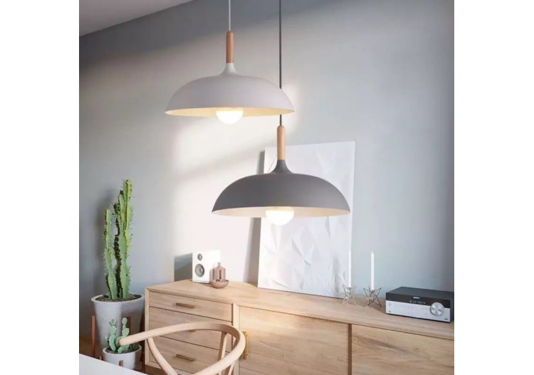 Suspension moderne ronde "MELA" E27 - L3052G - Barcelona LED 2