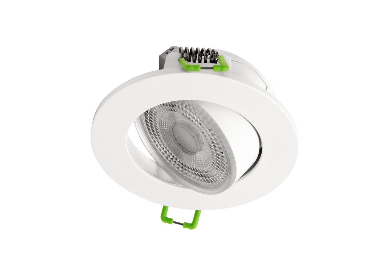 Spot LED encastrable orientable 6W-Coupe diamètre 70mm - B1207BF2 - Barcelona LED