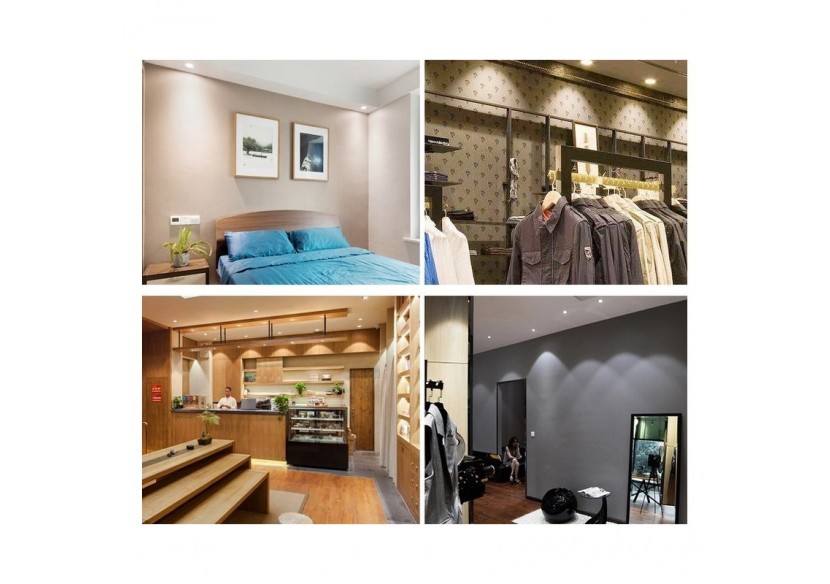 Spot LED encastrable orientable 6W-Coupe diamètre 70mm - B1207BF2 - Barcelona LED Spot LED encastrable orientable 6W-Coupe diamètre 70mm - B1207BF2 - Barcelona LED