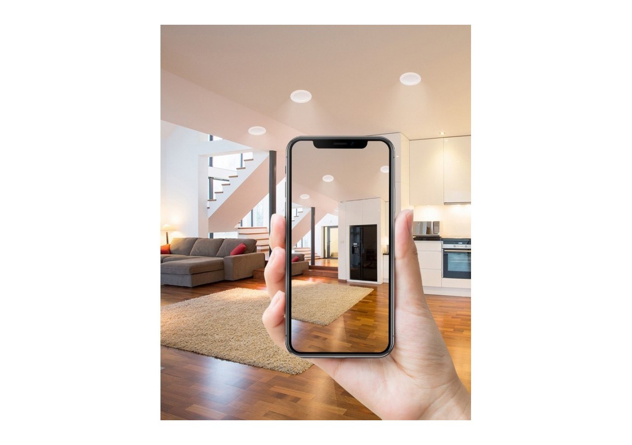 Spot LED encastrable orientable 6W-Coupe diamètre 70mm - B1207BF2 - Barcelona LED