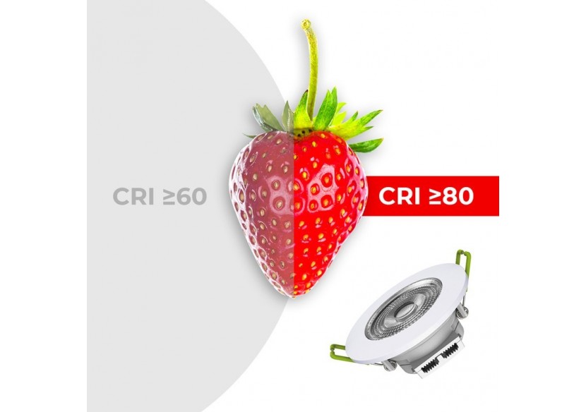 Spot LED encastrable orientable 6W-Coupe diamètre 70mm - B1207BF2 - Barcelona LED Spot LED encastrable orientable 6W-Coupe diamètre 70mm - B1207BF2 - Barcelona LED